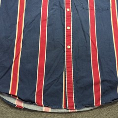 Vintage Chaps Ralph Lauren Shirt Mens XL Striped Colorful 90s Classic Preppy
