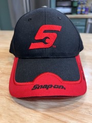 Snap On Tools Wrench Ball Cap Hat K Products Embroidered Logo Red Black