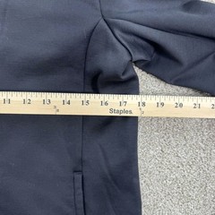 Paskho Full Zip Jacket Mens Medium Black Mock Neck Techwear Fleece Lined Solid