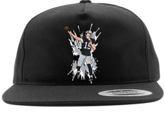 Fernando Mendoza Spray Paint Raiders Snapback Hat
