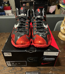 Nike LeBron 11 XDR Heat Away Size 12 616175-001 2013 Excellent Condition OG Box