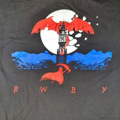 RWBY Ruby Rose Grimm Wyvern Black T-Shirt Size 3X 52 Rock Me Apparel