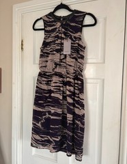 Coast Women’s Special Occasion Party Cocktail Dress NWT Plum Mix RRP £75 Size 6
