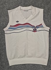 Vintage Adidas IVAN LENDL Pullover Vest Tennis Vest Pullover West Germany