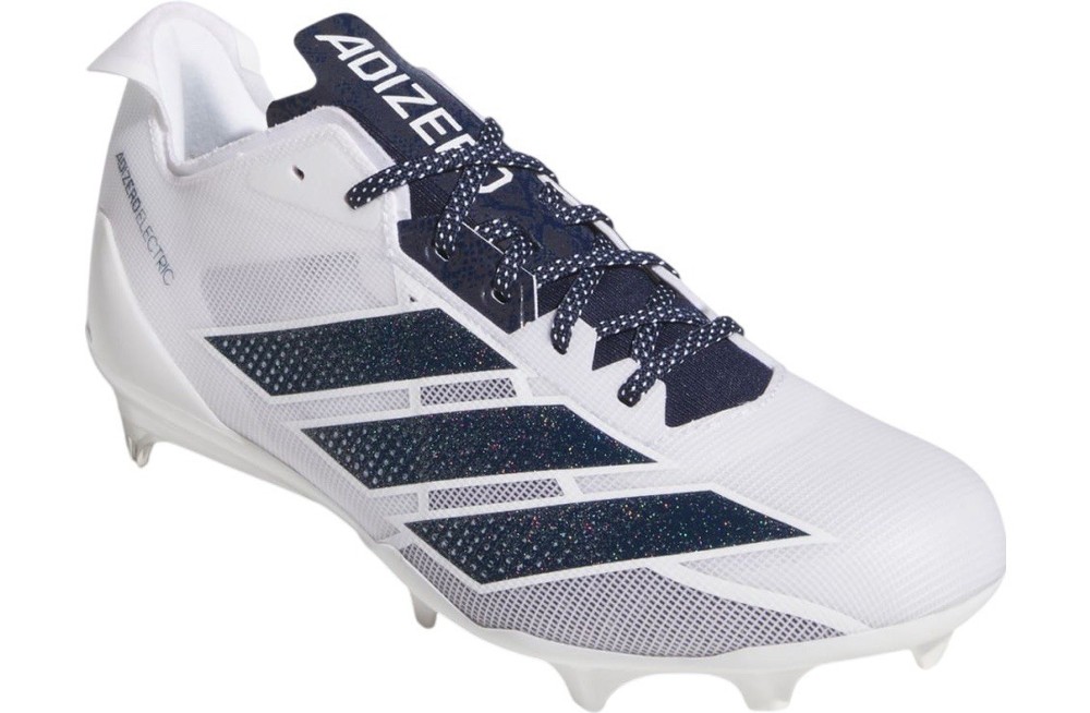 adidas Adizero Electric Mens Size 14 Football Cleats White Navy Blue New NWT