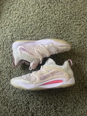 Nike KD15 NRG Low Aunt Pearl Pink Basketball Shoes DQ3851-600 Men Sz 11 Kay Yow