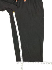 Kidoriman Sekino Cropped Pants Cotton Black Elastic Waist Mens Tag XXL, 29.5″, M