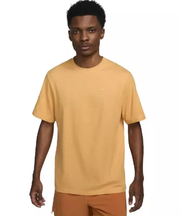 Nike Men’s Primary DriFIT Short-Sleeve Versatile Tee Shirt DV9831 Medium Orange