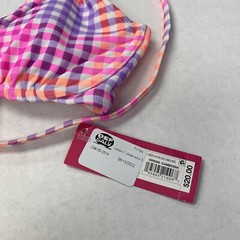 Xhiaration Juniors Underwire Bikini Top Muti Color Plaid Print Size Large