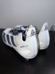 NWT adidas Adizero Electric Mens Football Cleats White Navy Blue IE6290 Sz 9