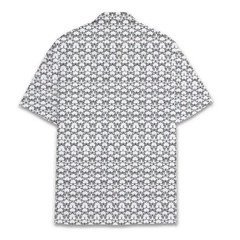 Geometric Pattern Hawaiian Shirt Men Women Abstract Art Summer