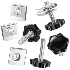 Theft Deterrent Saddlebag Locks Saddle Bag Mounting Screw Bolt Black for Touring