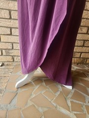 Anthropologie Plus Knit Midi Wrap purple plum dress Size 2X