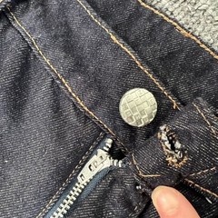 Derschutze Cloud embroidered casual denim shorts