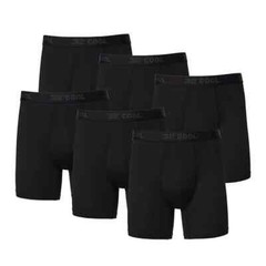 32 Degrees Men’s Comfort Mesh Boxer Brief, 6-pack Nylon Mesh Quick Dry Comfort