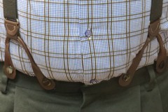 Men’s Suspenders 1-1/2″ Y Style Highlight Series, Snaps, Button On. USA Made