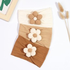 CÉLLOT 5 Pcs Baby Flower 1 Count (Pack of 5), Beige+Pink+Purple+Brown+Orange