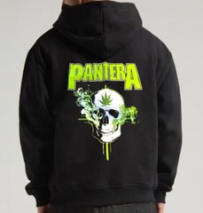 Pantera Heavy Metal Band Men’s Black Zip Hoodie (Multiple Variations)