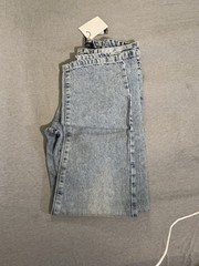 Bohooman Blue Jean Slim Pants Size 32 Waist Man Made Materials Stretch Casual
