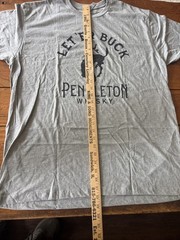 Pendleton Whisky Let’er Buck T Shirt Adult XL Rodeo Cowboy NEW