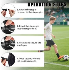 12Pcs Football Boot Studs, 0.51In & 0.63In Plastic Soccer Cleats Replacement Spi