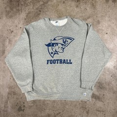 Russell University of the Cumberlands Patriots Football Sweatshirt Gray Mens XL