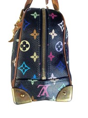 🍒ICONIC BAG LOUIS VUITTON TROUVILLE TAKASHI MURAKAMI MULTICOLOR BLACK AUTH 🍓