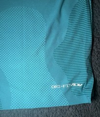 Nike Dri-Fit ADV Tour Camo Golf Polo Teal DR5312-381 Mens 2XL XXL
