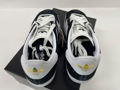 adidas Orginals Men’s Gazelle ADV Black White Gold Sneakers FX6563 Choose Size