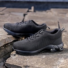 Men’s Safety Work Shoes Breathable Puncture Boots Anti Slip Indestructible Shoes