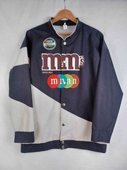 M&M’s Jacket Large Black Nascar Racing Nextel Cup Series Chicyea
