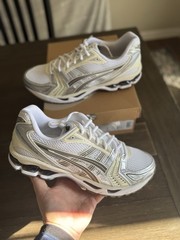 Size 11 – ASICS Gel Kayano 14 White Ivory