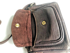 C&A ladies bag shoulder bag crossbody brown leather