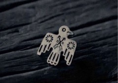 RRL Ralph Lauren Thunderbird Badge Vintage Design 23 x 20mm Pin Unused Japan