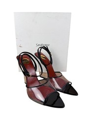 Size 6M/7.5W – Yves Saint Laurent Vera Wedge Sandal / Pre-Owned