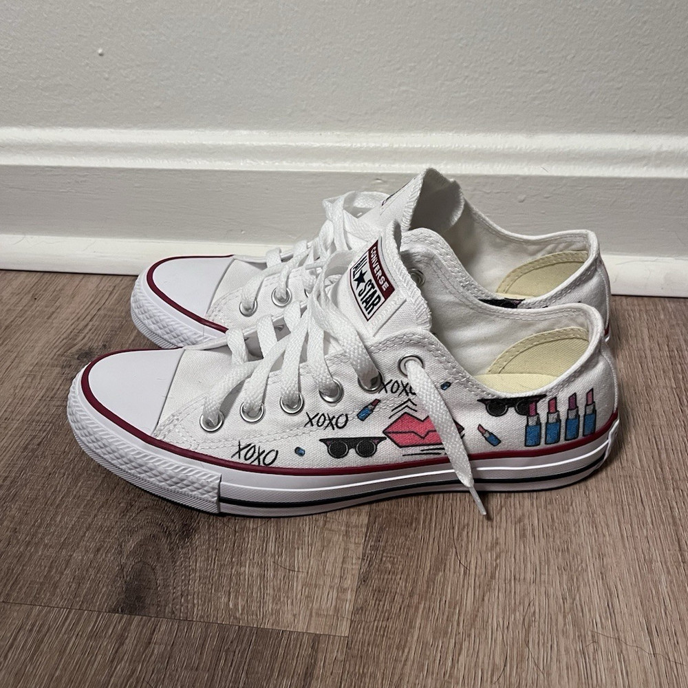 Converse Misfits Chuck Taylor All Star Low Top Optic White Canvas – Artsy