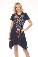Johnny Was JWLA Handkerchief Knit Dress J37725-5