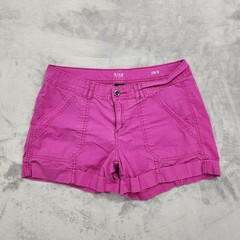 A.N.A A New Approach Shorts Womens 6 Pink Twill Chino Stretch Casual Summer