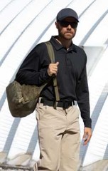 Propper® Men’s EdgeTec Long Sleeve Polo Snag-Resistant, Anti-Odor, NTOA Approved