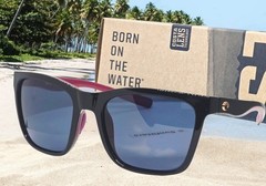 COSTA DEL MAR shiny black-pink/gray PANGA polarized 580P sunglasses NEW IN BOX!