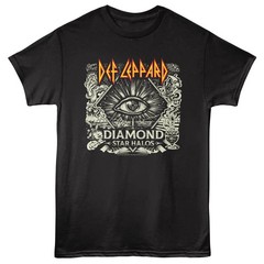 Def Leppard Diamond Star Halos Men’s T Shirt