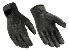 HUGGER Men’s Spring Summer Driving Motorcycle Riding Gloves Gel Padded Palm