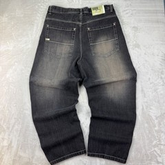 VTG Southpole Baggy Jeans 40 Gradient Grey Y2K Skater Wide Leg Jesse Pinkman