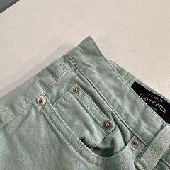J.CREW Toothpick 26 Ankle (Actual: 30×27 inches) Womens Mint jeans cotton blend