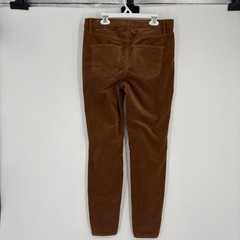 Talbots Orange Brown Corduroy Jegging Size 4 Casual