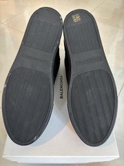 Size US 10 EU 43- Balenciaga Arena High Sneakers in Black Suede NIB