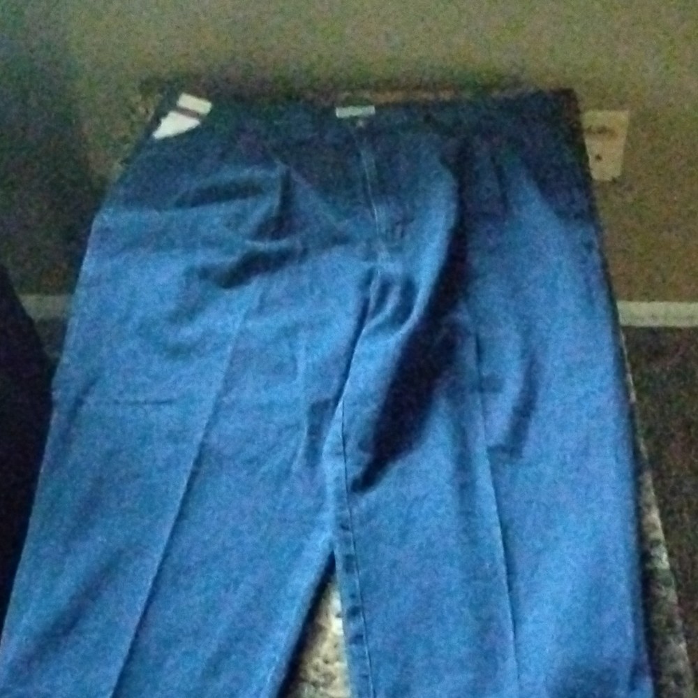 Merona Men’s Straight Fit Dark Wash Blue Denim Jeans Mid Rise 5-Pocket Cotton
