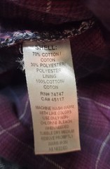 Natural Reflections Women’s Flannel Lined Blue Jeans Size 12 (34 x 30.75)