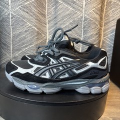 Size 4.5- Asics Gel NYC Graphite Grey Black