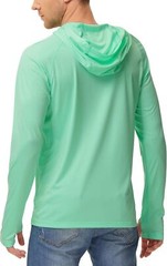 Men’s Sun Hoodie UPF 50+ Long Sleeve Fishing Rash Guard Quick Dry